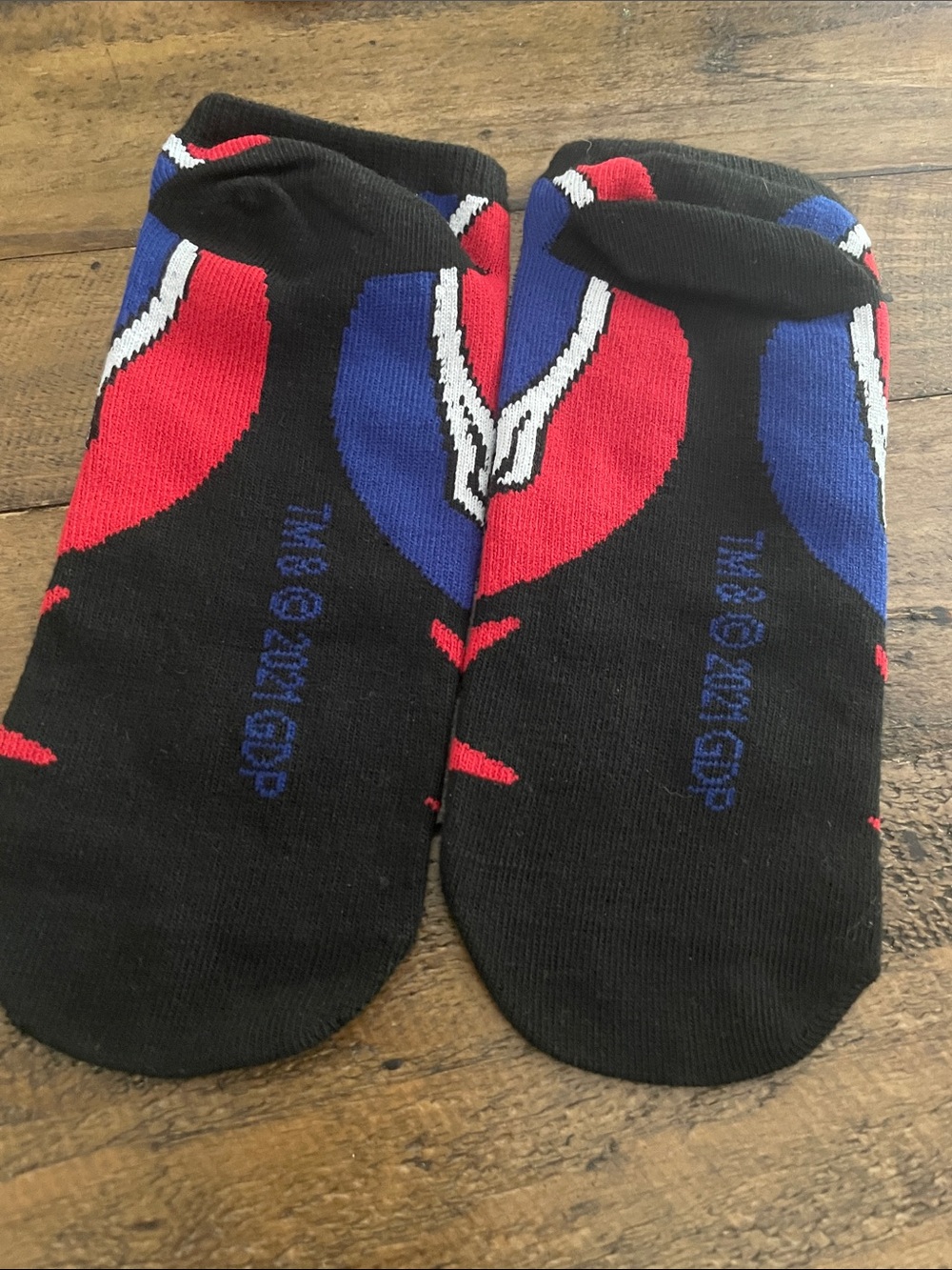Novelty Grateful Dead No Show Socks - 3 pairs - Picture 3 of 7